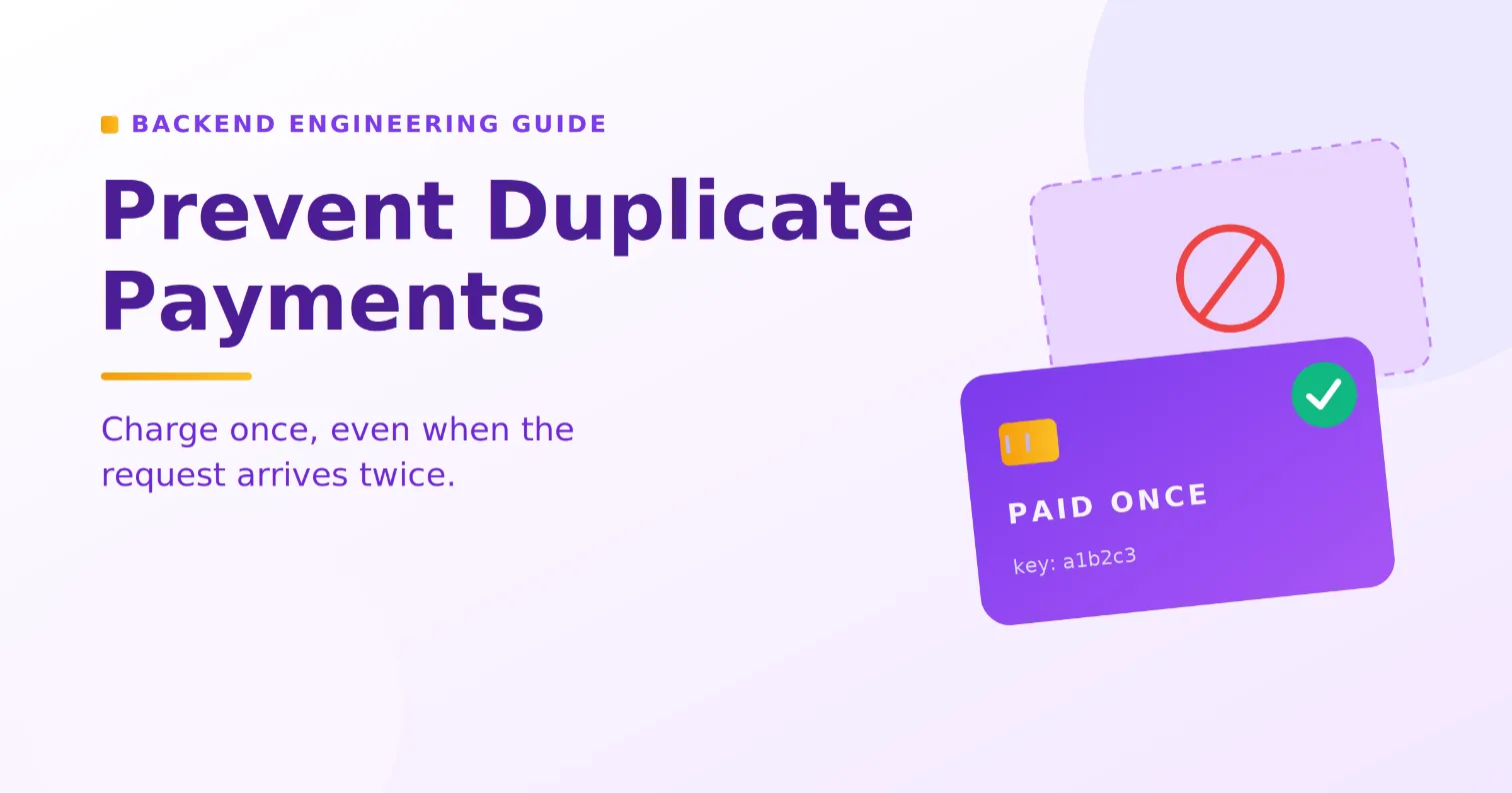 Prevent Duplicate Payments: A Developer's Guide
