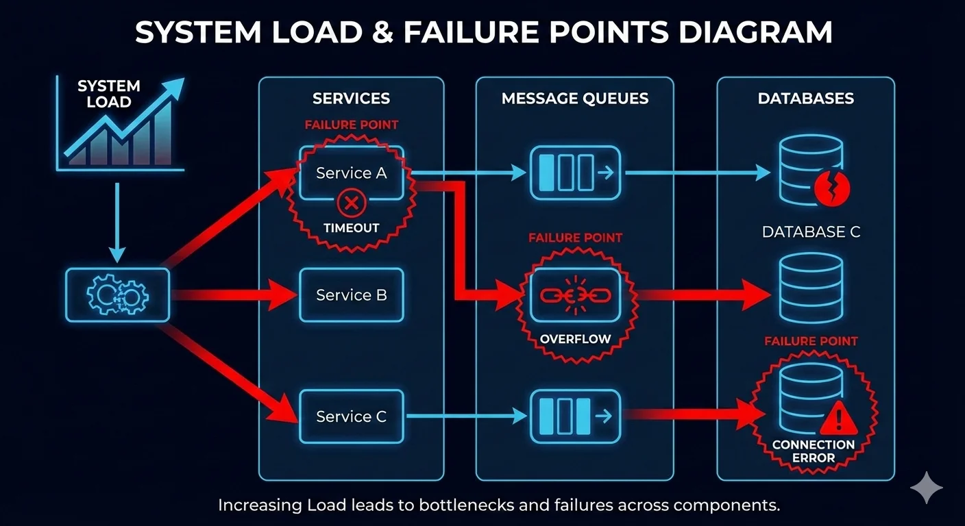 Why Most “Scalable” Architectures Collapse After the First 10K Users