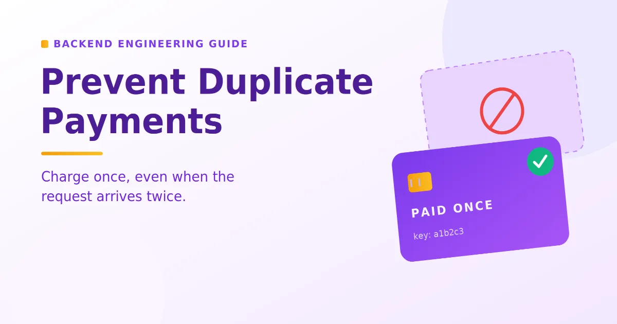 Prevent Duplicate Payments: A Developer's Guide