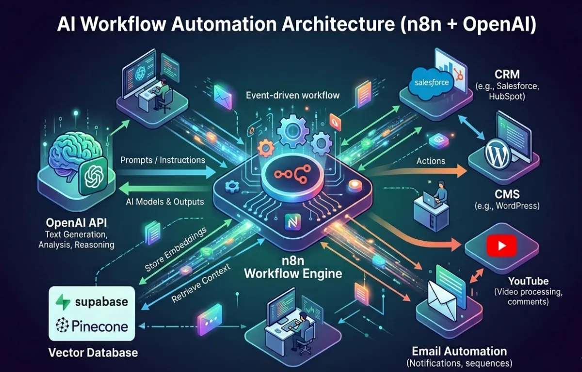 Abhishek Singh | Production AI Workflows with n8n, and vector databases